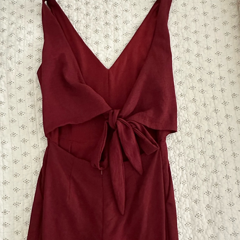 Mod Ref Jumpsuit! Size Small! Open Back With Tie! - image 3